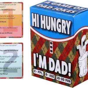 HI Hungry… I'm DAD, Dad Jokes Card Game